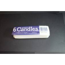 Candle, 200mm long, pkt/6.